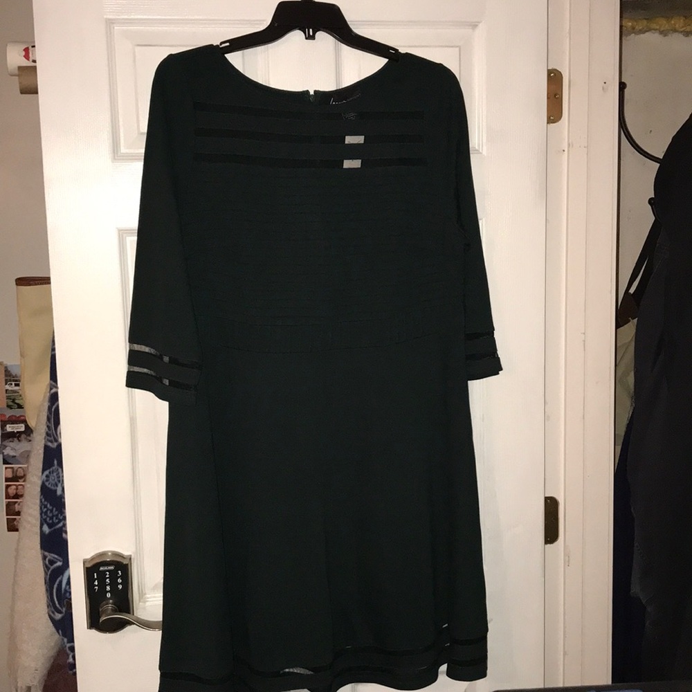 Dark green dress from Lane Bryant size 20